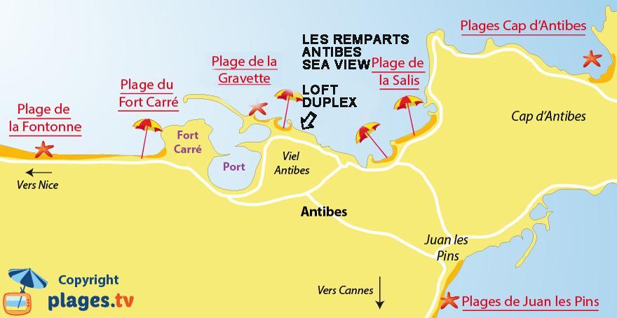 Les Remparts Antibes Locationアパートメント エクステリア 写真